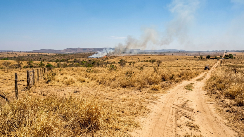 Calor de até 40°C aumenta risco de queimadas em Mato Grosso e exige atenção de moradores e produtores