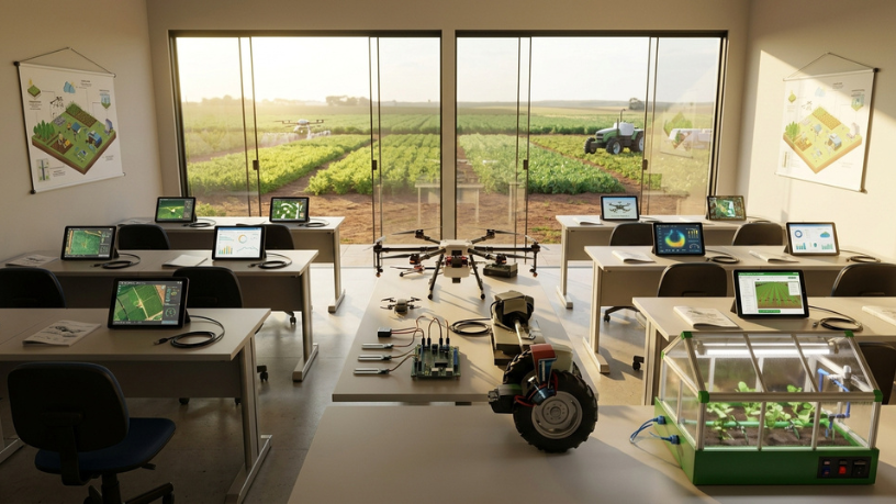 Tecnologia no agro de Mato Grosso ganha espaço nas escolas e prepara jovens para profissões do campo do futuro